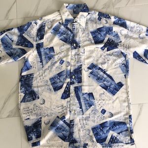 George Roth bottom down shirt